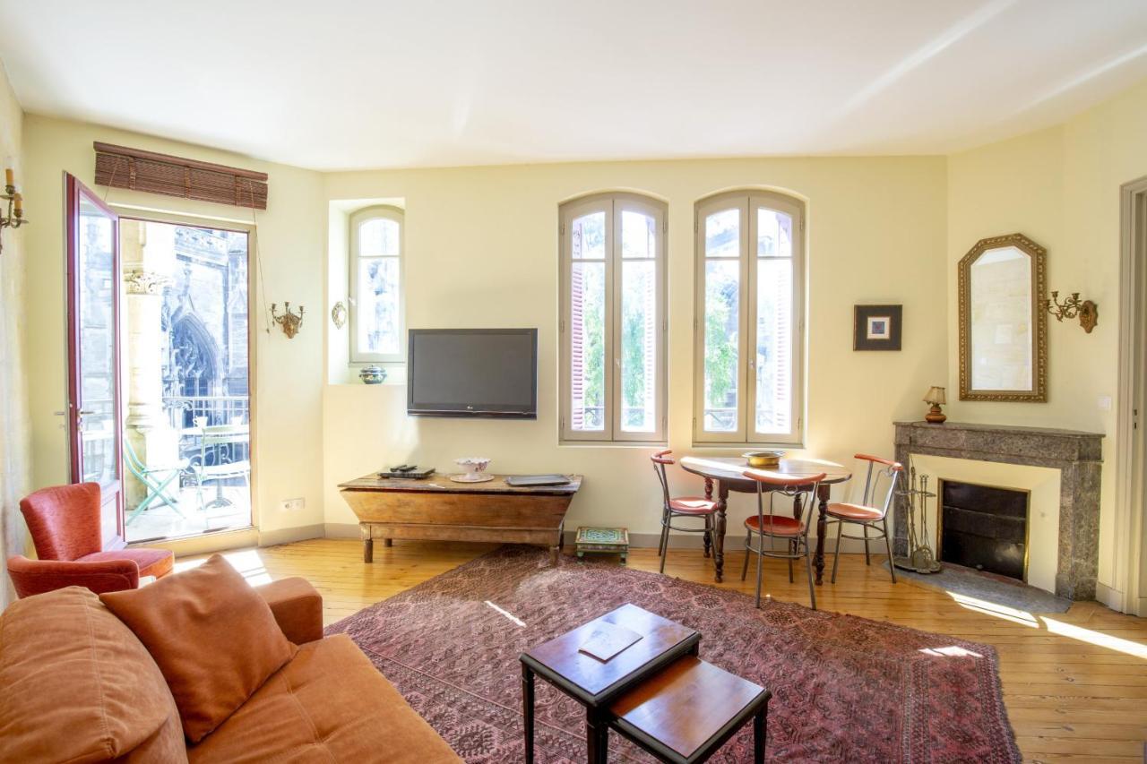Centre Historique, Appartement Climatise Avec Terrasse Bordeaux Eksteriør billede