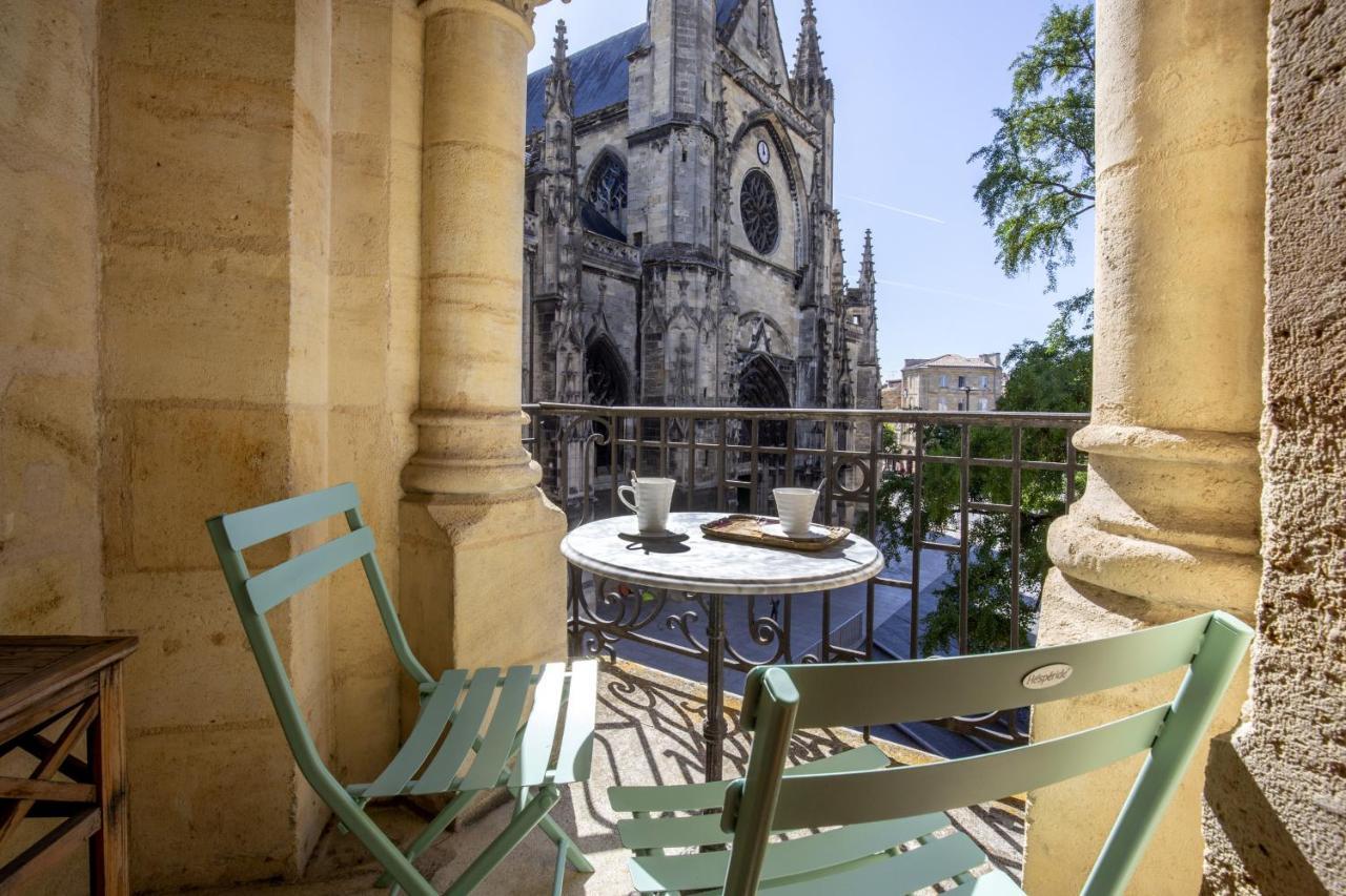 Centre Historique, Appartement Climatise Avec Terrasse Bordeaux Eksteriør billede